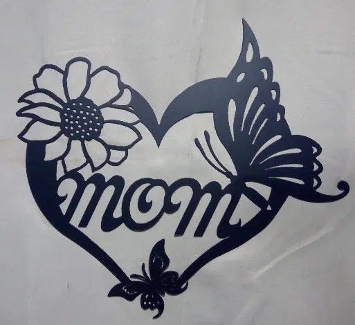 Metal Wood Decor & More MOM Sunflower Metal Craft - Heartfelt Art for Western Wisconsin Homes