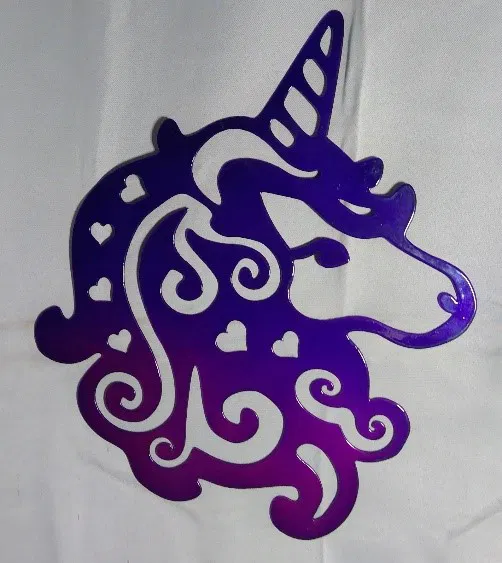 Metal Wood Decor & More Unicorn Metal Art - Enchanting Creations in Western Wisconsin