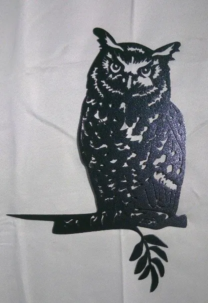 Metal Wood Decor & More Owl Sculpture - Exquisite Metal Art in Western Wisconsin