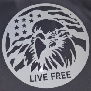 Metal Wood Decor & More Eagle Sculpture - Majestic Metal Art in Western Wisconsin