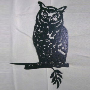 Metal Wood Decor & More Owl Metal Art - Wise and Whimsical Decor in Western Wisconsin