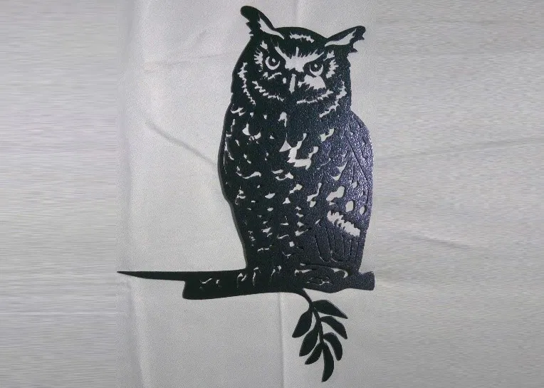 Owl-c1 - Metal Wood Décor & More Metal Wood Decor & More Owl Metal Art - Wise and Whimsical Decor in Western Wisconsin