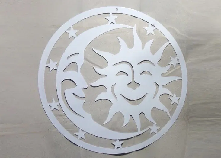 Metal Wood Decor & More Sun and Moon Decor - Celestial Metal Art in Western Wisconsin